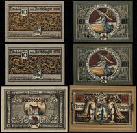 Pomorze, zestaw: 2 x 10 fenigów i 1 x 25 fenigów, 1920