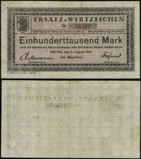 Pomorze, 100.000 marek, 11.08.1923