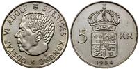 Szwecja, 5 koron, 1954