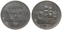 Kanada, żeton o nominale 1/2 pensa, 1835