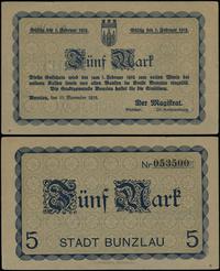 Śląsk, 5 marek, ważne od 11.11.1918 do 1.02.1919