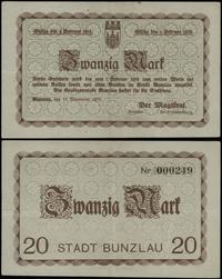 Śląsk, 20 marek, ważne od 11.11.1918 do 1.02.1919
