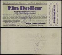 1 dolar (420 goldfenigów) 30.10.1923, fioletowa 