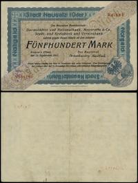 500 marek ważne od 23.09.1922 do 11.11.1922, num