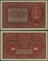 20 marek polskich 23.08.1919, seria II-EW, numer