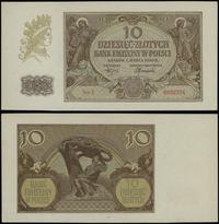 10 złotych 1.03.1940, seria J, numeracja 6092354
