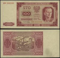 100 złotych 1.07.1948, seria HW, numeracja 31822