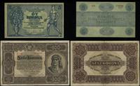 Węgry, zestaw: 5 koron 15.05.1919 i 100 koron 1.01.1920