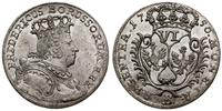 6 krajcarów 1756 B, Wrocław, moneta w pięknym st