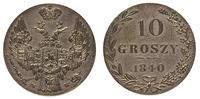 10 groszy 1840, Warszawa, ładnie zachowane