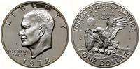 1 dolar 1972 S, San Francisco, srebro próby '400