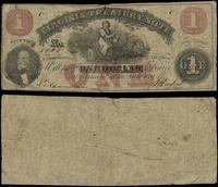 1 dolar 21.07.1862, seria C, numeracja 5135, pom