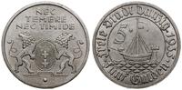 5 guldenów 1935, Berlin, Koga, piękne, AKS 11, J