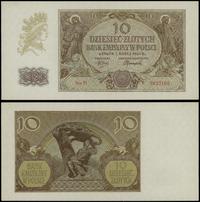 10 złotych 1.03.1940, seria H, numeracja 9813169