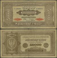 50.000 marek polskich 10.10.1922, seria Y, numer