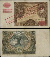 100 złotych 1939, seria C.D., numeracja 7795658,