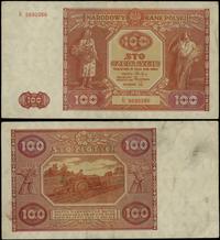 100 złotych 15.05.1946, seria R, numeracja 56922