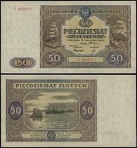 50 złotych 15.05.1946, seria K, numeracja 902871