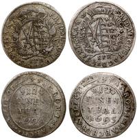 zestaw 4 monet, w skład zestawu wchodzą: 3 x dwu