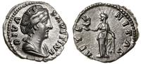 denar pośmiertny po 141 , Rzym, Aw: Popiersie ce