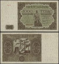 1.000 złotych 15.07.1947, seria Ł, numeracja 291