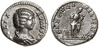 denar 196-211, Rzym, Aw: Popiersie cesarzowej w 
