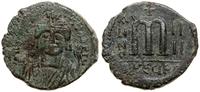 Bizancjum, follis, 585/586 (Anno IIII)