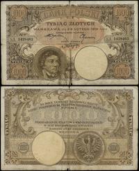 1.000 złotych 28.02.1919, seria A, numeracja 142