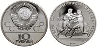 Rosja, zestaw: 4 x 5 rubli oraz 3 x 10 rubli (Igrzyska Olimpijskie - Moskwa 1980)