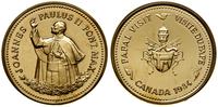 medal z okazji wizyty Jana Pawła II w Kanadzie w