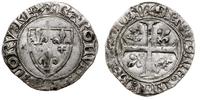 Francja, grosz typu Blanc dit Guenar, 1390-1419