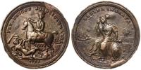 medal na pamiątkę zdobycia Świdnicy 1758, Aw: Wł