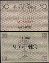 50 fenigów 15.05.1940, numeracja 854247 w kolorz