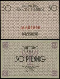 50 fenigów 15.05.1940, numeracja 854259 w kolorz