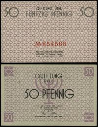 50 fenigów 15.05.1940, numeracja 854568 w kolorz