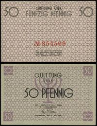 50 fenigów 15.05.1940, numeracja 854569 w kolorz