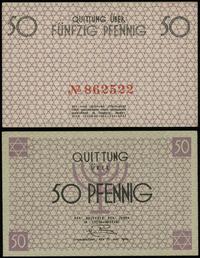 50 fenigów 15.05.1940, numeracja 862522 w kolorz