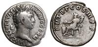 denar  100, Rzym, Aw: Głowa cesarza w wieńcu lau