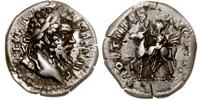 denar  202-210, Rzym, Aw: Popiersie cesarza w pr