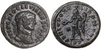 follis 296-297, Ticinum, Aw: Popiersie cesarza w