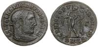 follis 304-305, Serdica, Aw: Popiersie cesarza w