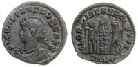 follis 334–335, Nicomedia, Aw: Popiersie władcy 