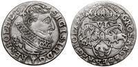 szóstak 1627, Kraków, moneta czyszczona, Kop. 12