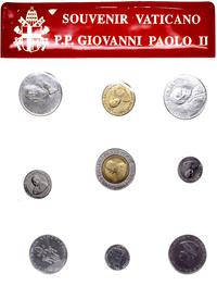Watykan (Państwo Kościelne), zestaw 9 monet, różne roczniki