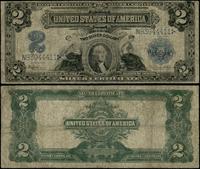 2 dolary 1899, seria N83944411, niebieska piecze