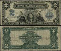 2 dolary 1899, seria N70543982, niebieska piecze
