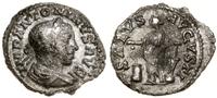 denar 219-220, Rzym, Aw: Popiersie cesarza w wie