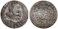 szóstak 1596, Malbork, małe popiersie króla, awe