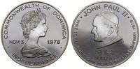 10 dolarów 1978, Valcambi, Wizyta Jana Pawła II 