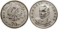 Polska, fałszerstwo z epoki monety o nominale 20 złotych, 1974